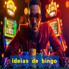 ideias de bingo para o natal